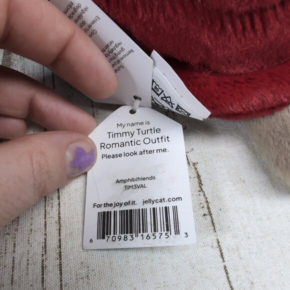 NWT Timmy Turtle Romantic Outfit Valentine's - Picture 5 of 6